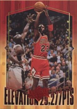 1999 Upper Deck Michael Jordan Athlete of the Century - Elevation #EL14 Michael Jordan Front