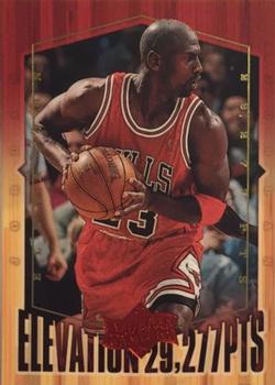 1999 Upper Deck Michael Jordan Athlete of the Century - Elevation #EL15 Michael Jordan Front