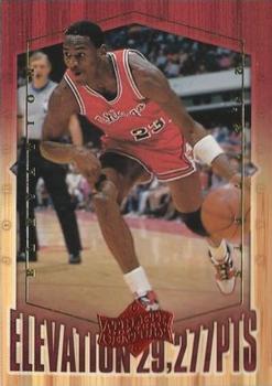 1999 Upper Deck Michael Jordan Athlete of the Century - Elevation #EL2 Michael Jordan Front