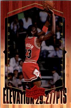 1999 Upper Deck Michael Jordan Athlete of the Century - Elevation #EL4 Michael Jordan Front
