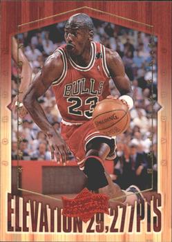 1999 Upper Deck Michael Jordan Athlete of the Century - Elevation #EL6 Michael Jordan Front