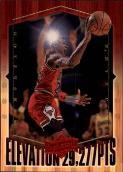 1999 Upper Deck Michael Jordan Athlete of the Century - Elevation #EL7 Michael Jordan Front