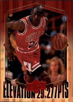1999 Upper Deck Michael Jordan Athlete of the Century - Elevation #EL8 Michael Jordan Front