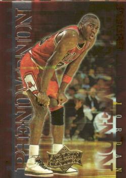 1999 Upper Deck Michael Jordan Athlete of the Century - MJ Phenomenon #P1 Michael Jordan Front