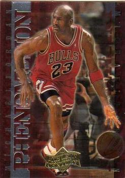1999 Upper Deck Michael Jordan Athlete of the Century - MJ Phenomenon #P11 Michael Jordan Front