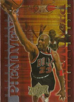1999 Upper Deck Michael Jordan Athlete of the Century - MJ Phenomenon #P15 Michael Jordan Front