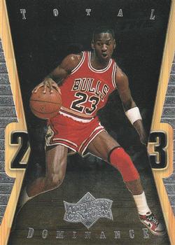 1999 Upper Deck Michael Jordan Athlete of the Century - Total Dominance #TD1 Michael Jordan Front