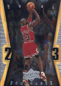 1999 Upper Deck Michael Jordan Athlete of the Century - Total Dominance #TD11 Michael Jordan Front