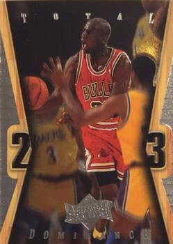 1999 Upper Deck Michael Jordan Athlete of the Century - Total Dominance #TD3 Michael Jordan Front