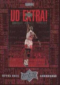 1999 Upper Deck Michael Jordan Athlete of the Century - Upper Deck Remembers #UD10 Michael Jordan Front