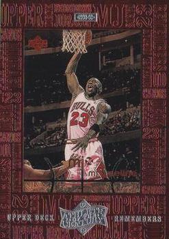 1999 Upper Deck Michael Jordan Athlete of the Century - Upper Deck Remembers #UD7 Michael Jordan Front