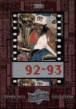1999 Upper Deck Michael Jordan Athlete of the Century - Upper Deck Remembers #UD8 Michael Jordan Front