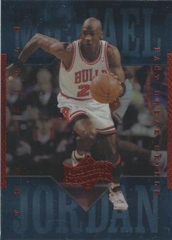 1999 Upper Deck Michael Jordan Athlete of the Century #76 Michael Jordan Front