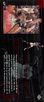 1999 Upper Deck Michael Jordan Career Collection - Bonus Blow-Up #CC5 Michael Jordan Front