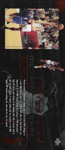 1999 Upper Deck Michael Jordan Career Collection - Bonus Blow-Up #CC6 Michael Jordan Front