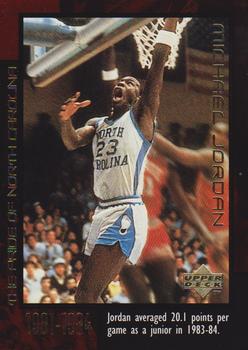 1999 Upper Deck Michael Jordan Career Collection #10 Michael Jordan Front