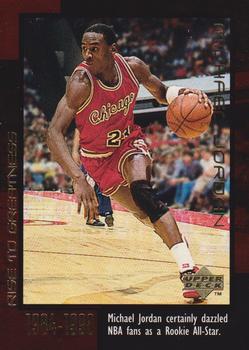 1999 Upper Deck Michael Jordan Career Collection #11 Michael Jordan Front
