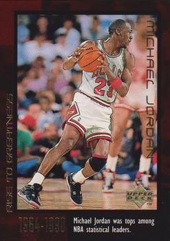 1999 Upper Deck Michael Jordan Career Collection #21 Michael Jordan Front