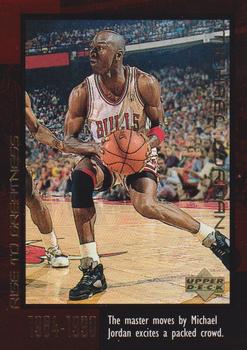1999 Upper Deck Michael Jordan Career Collection #22 Michael Jordan Front