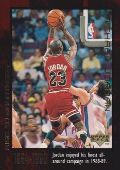 1999 Upper Deck Michael Jordan Career Collection #24 Michael Jordan Front