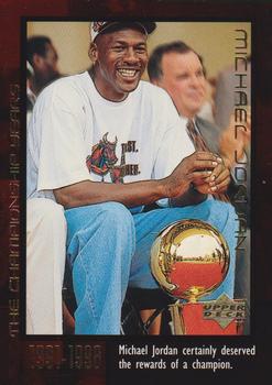 1999 Upper Deck Michael Jordan Career Collection #28 Michael Jordan Front