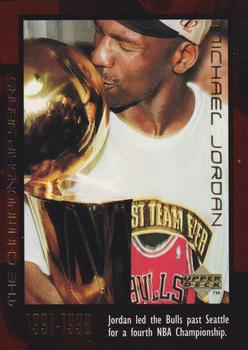 1999 Upper Deck Michael Jordan Career Collection #34 Michael Jordan Front