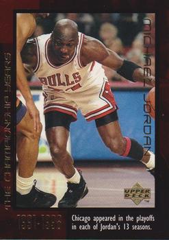 1999 Upper Deck Michael Jordan Career Collection #37 Michael Jordan Front