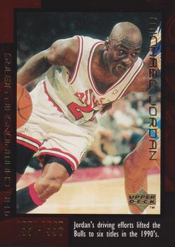 1999 Upper Deck Michael Jordan Career Collection #38 Michael Jordan Front