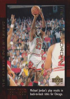 1999 Upper Deck Michael Jordan Career Collection #40 Michael Jordan Front