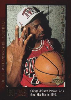 1999 Upper Deck Michael Jordan Career Collection #42 Michael Jordan Front