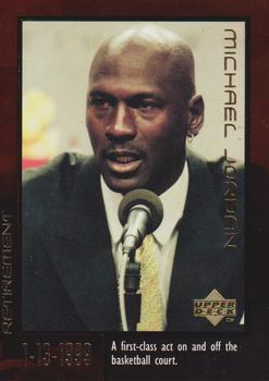1999 Upper Deck Michael Jordan Career Collection #60 Michael Jordan Front