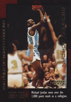 1999 Upper Deck Michael Jordan Career Collection #7 Michael Jordan Front