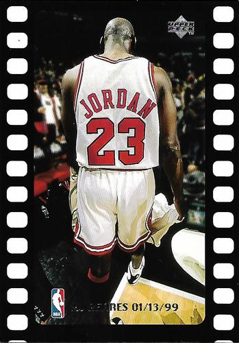 1999 Upper Deck Michael Jordan Retirement Set #NNO Michael Jordan - MJ Retires Front