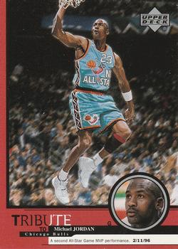 1999 Upper Deck Tribute to Michael Jordan #26 Michael Jordan - (2/11/96) Front