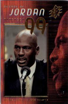 1999-00 SPx - Decade of Jordan #J10 Michael Jordan Front