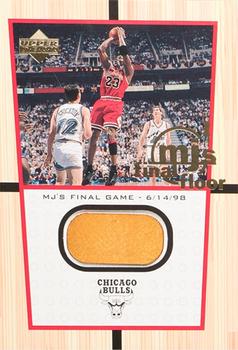 1999-00 Upper Deck - MJ's Final Floor #FF1 Michael Jordan - MJ's Final Game Front