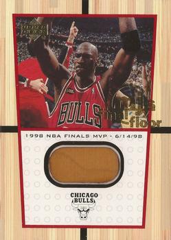 1999-00 Upper Deck - MJ's Final Floor #FF11 Michael Jordan - 1998 NBA Finals MVP Front