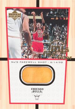 1999-00 Upper Deck - MJ's Final Floor #FF12 Michael Jordan - MJ's Farewell Shot Front