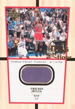 1999-00 Upper Deck - MJ's Final Floor #FF4 Michael Jordan - Three-point Threat Front