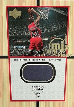 1999-00 Upper Deck - MJ's Final Floor #FF8 Michael Jordan - Seizing the Game Front