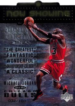 1999-00 Upper Deck - Now Showing Level 1 (Quantum Silver) #NS30 Michael Jordan Front