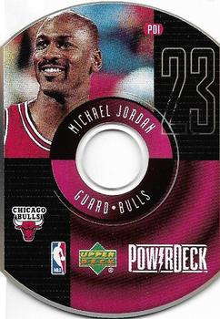 1999-00 Upper Deck - PowerDeck #PD1 Michael Jordan Front