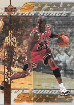 1999-00 Upper Deck - Star Surge #S1 Michael Jordan Front