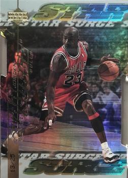 1999-00 Upper Deck - Star Surge Level 2 (Quantum Gold) #S1 Michael Jordan Front