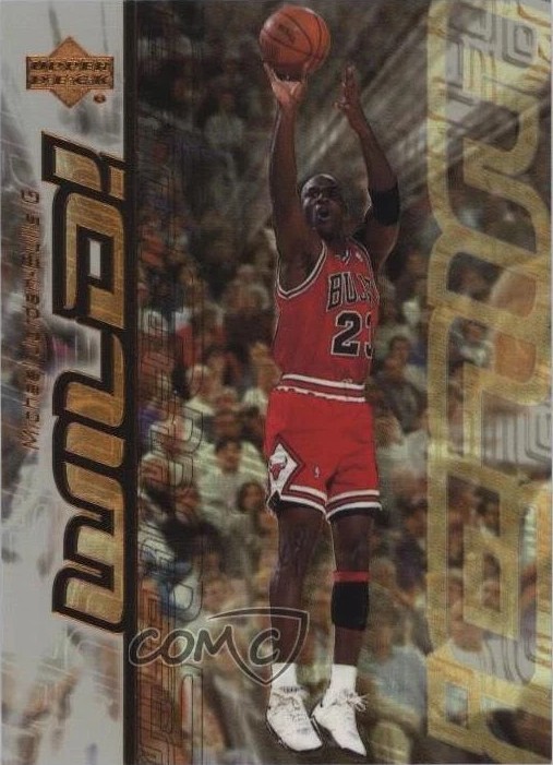 1999-00 Upper Deck - Wild! Level 2 (Quantum Gold) #W15 Michael Jordan Front