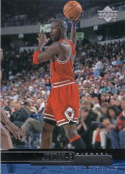 1999-00 Upper Deck #154 Michael Jordan - Checklist: 1-90 Front