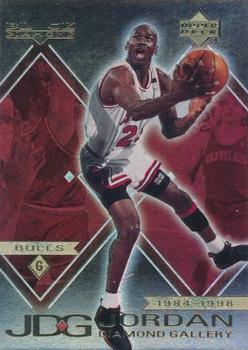 1999-00 Upper Deck Black Diamond - Jordan Diamond Gallery #DG1 Michael Jordan Front