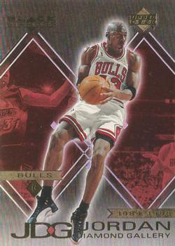 1999-00 Upper Deck Black Diamond - Jordan Diamond Gallery #DG8 Michael Jordan Front