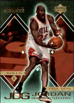 1999-00 Upper Deck Black Diamond - Jordan Diamond Gallery #DG9 Michael Jordan Front