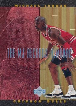 1999-00 Upper Deck Hardcourt - The MJ Records Almanac #J10 Michael Jordan Front